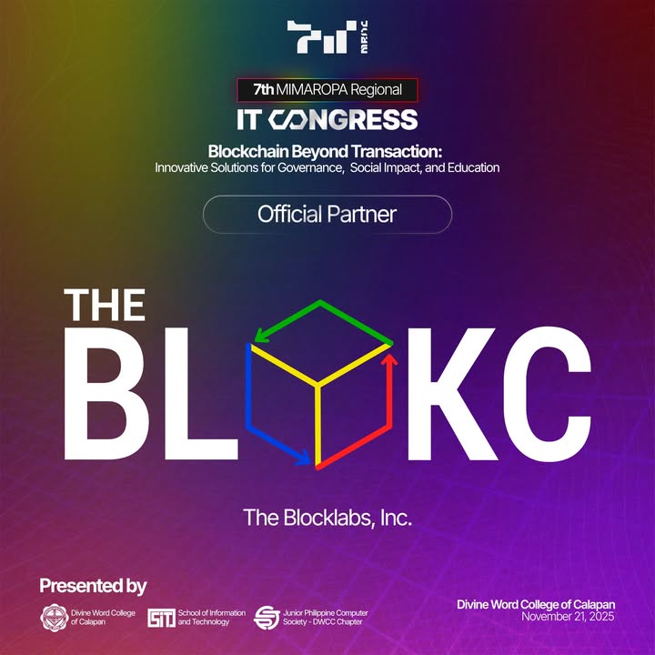 The BLOKC Named Official Partner of 7th MIMAROPA Regional IT Congress