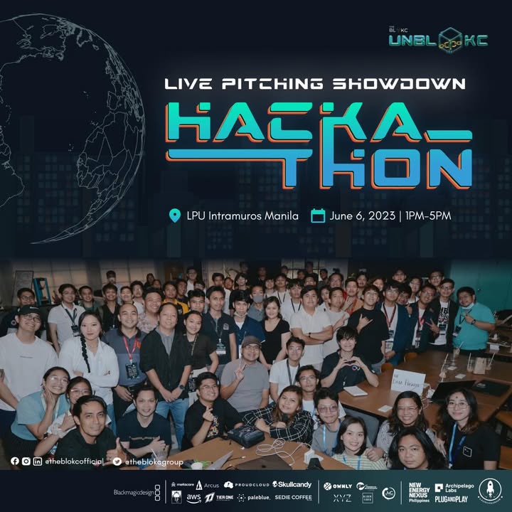 UNBLOKC Hackathon 2023 Live Pitching Showdown at LPU Intramuros