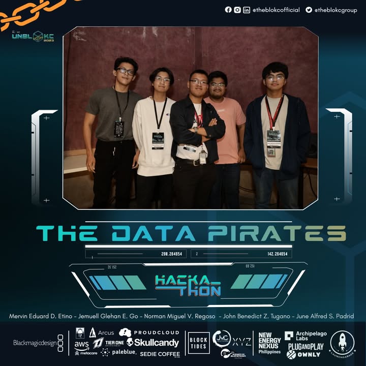 Meet The Data Pirates: UNBLOKC Hackathon 2023 Contenders