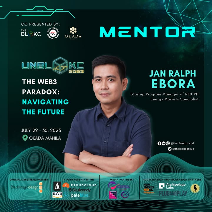 UNBLOKC Hackathon 2023 Welcomes Mentor Jan Ralph Ebora
