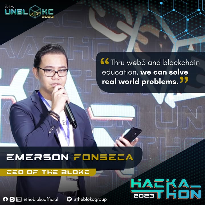 BLOKC CEO Inspires at UNBLOKC Hackathon 2023