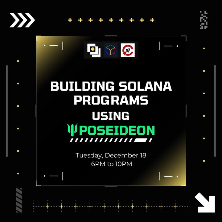 Free Solana Development Workshop with Poseidon in Makati