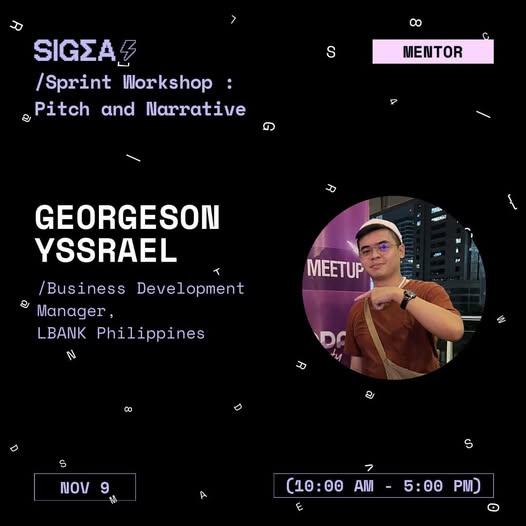 SIGMA Sprint Workshop: Pitch and Narrative with LBank PH