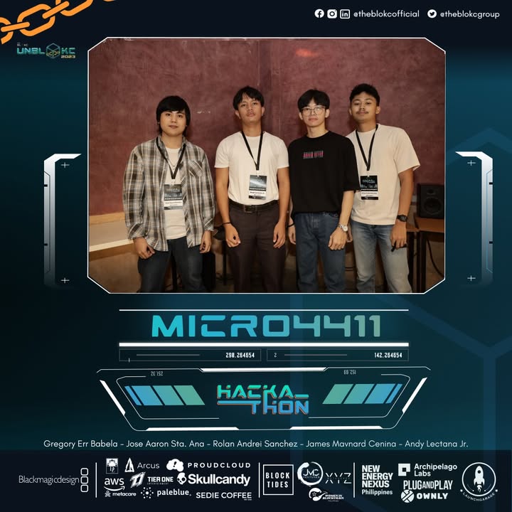 UNBLOKC Hackathon 2023: Meet Micro Scholars by Team Micro4411