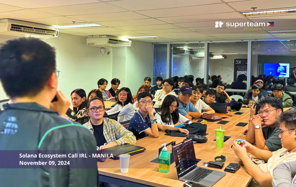 Solana Ecosystem Call IRL Comes to Manila