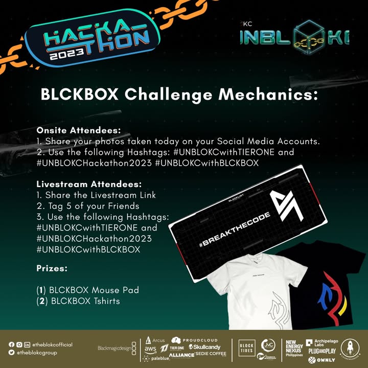 Win Prizes at the UNBLOKC Hackathon 2023 Blackbox Challenge