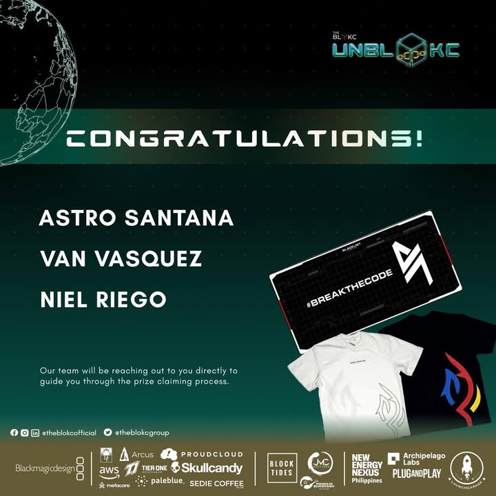 Blacklist Challenge Winners Announced – UNBLOKC Hackathon 2023