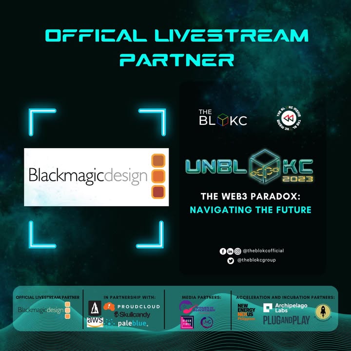 The BLOKC Partners with Blackmagic Design for UNBLOCK 2023