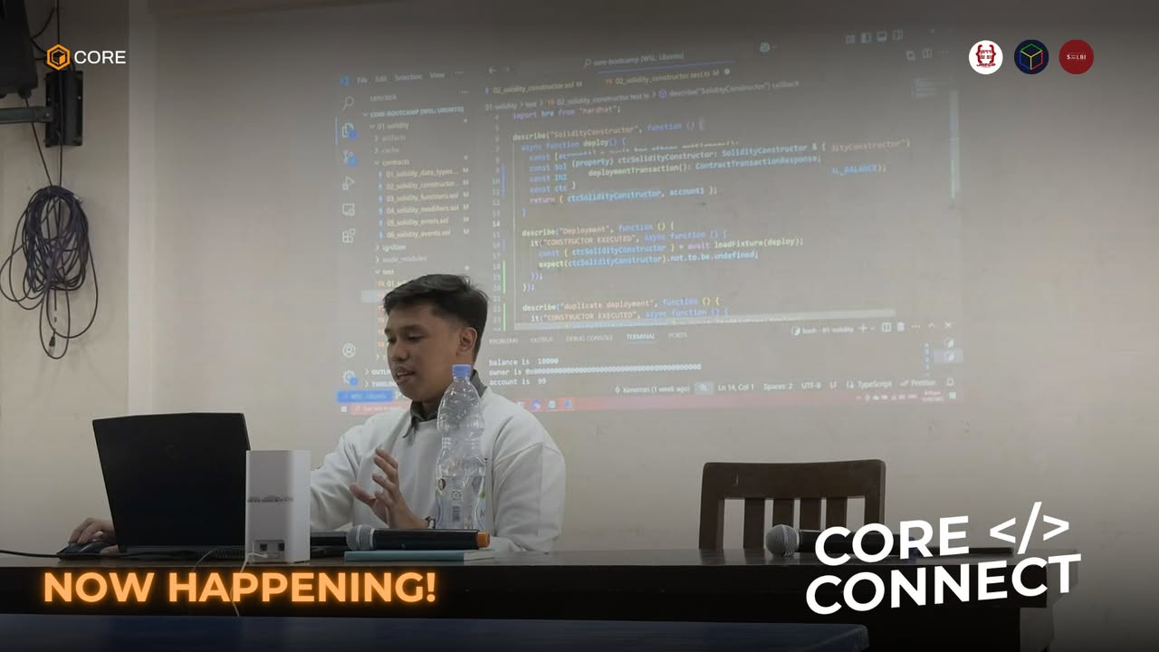 Learning Solidity with The BLOKC at UP Baguio