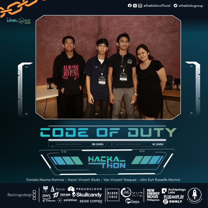 Code of Duty Spotlights MediBlokc at UNBLOKC Hackathon 2023