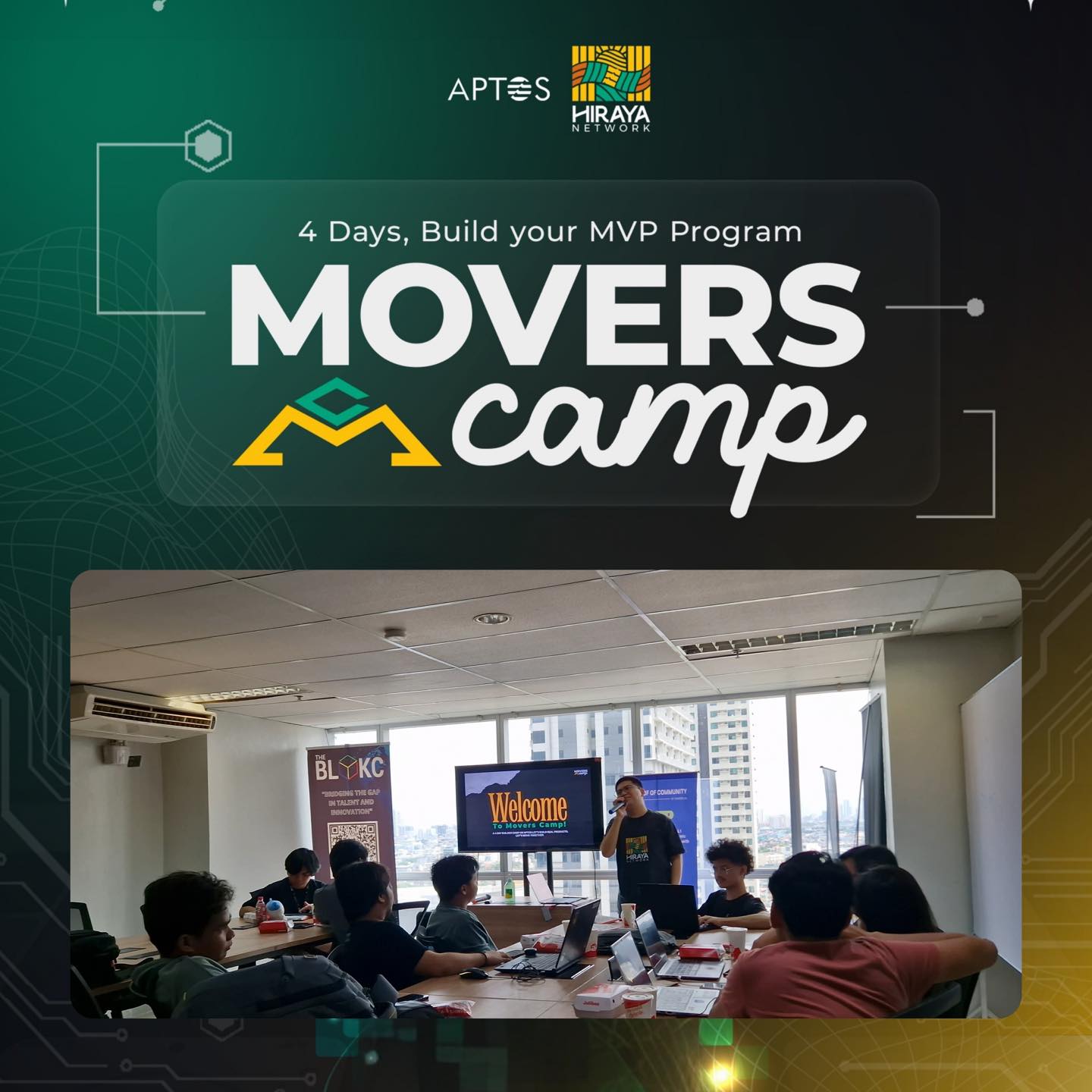 BLOKC Joins the Energy at Movers Camp