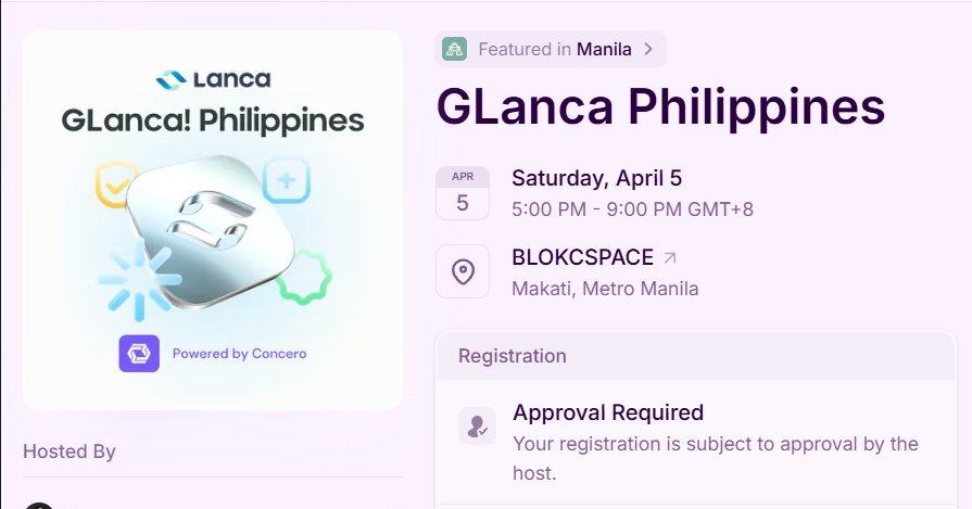 GLanca Philippines Meetup at BLOKCSPACE Makati