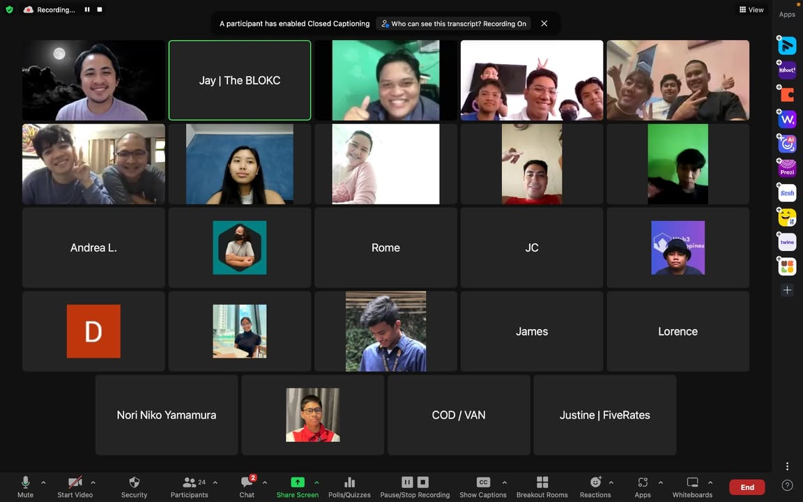 UNBLOKC Hackathon 2023: Mentor Kristian Quirapas Powers Up Participants