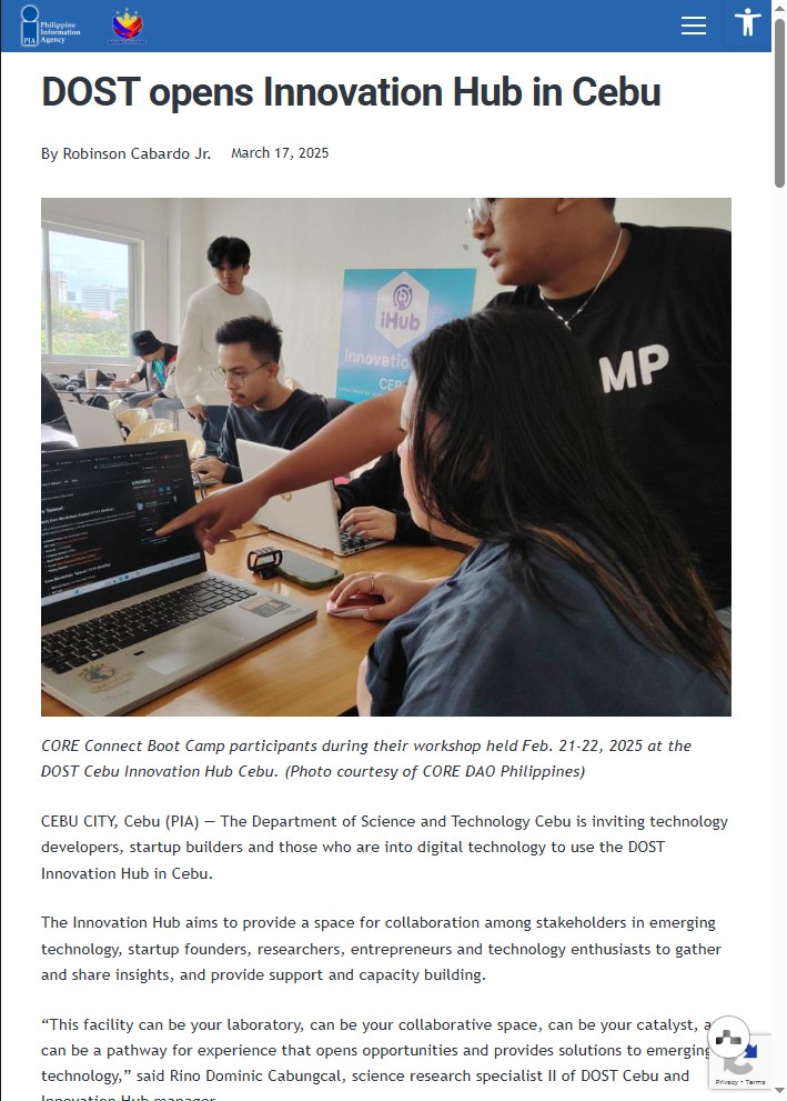 DOST Cebu Launches Innovation Hub, Features BLOKC-Powered Blockchain Bootcamp