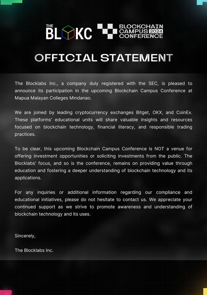 The BLOKC Joins Blockchain Campus Conference 2024