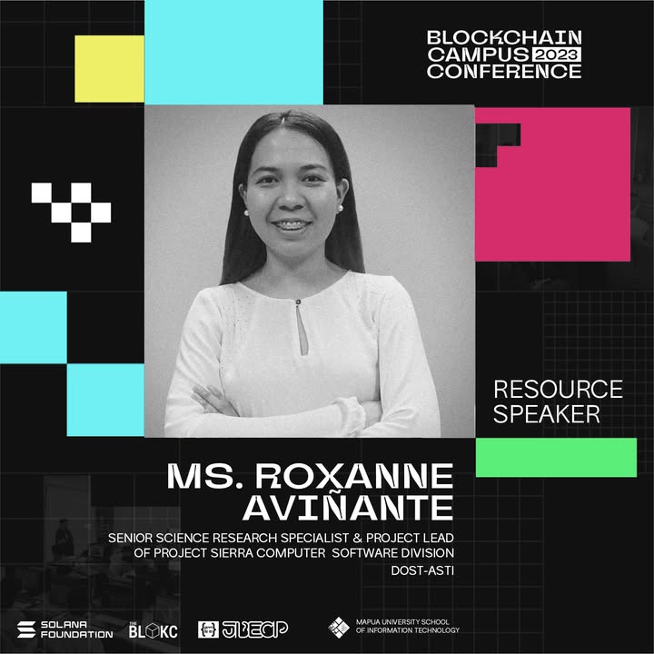 Ms. Roxanne Aviñante to Speak at Blockchain Campus Conference