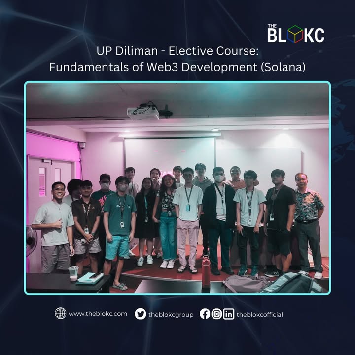 The BLOKC Launches Solana Fellows Program at UP Diliman
