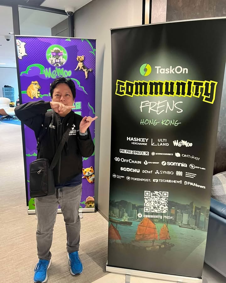BLOKC Connects with TaskOn Community Frens in Hong Kong