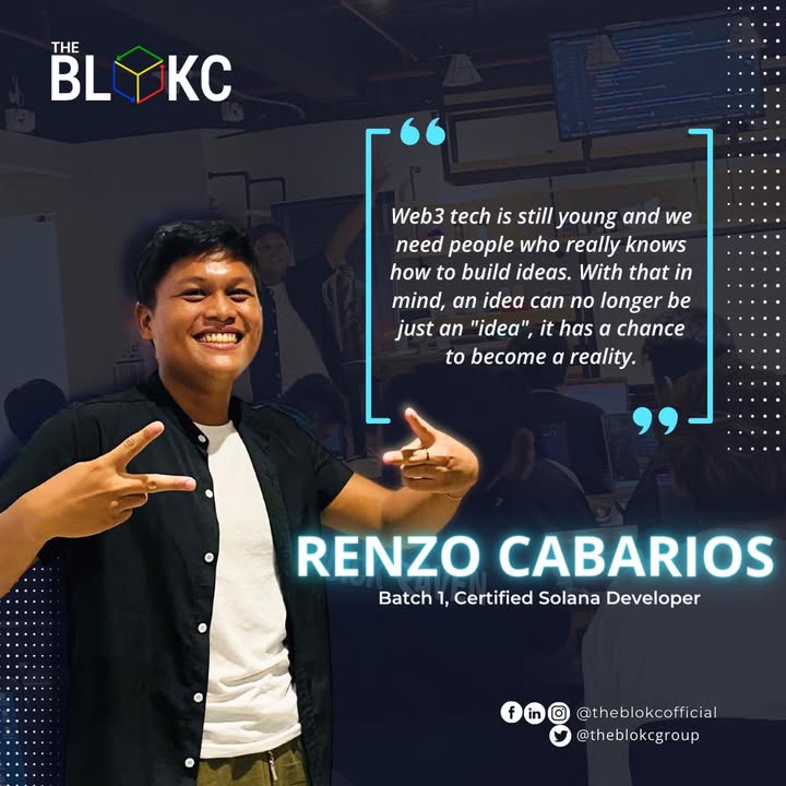 From Student to Mentor: Renzo Cabarios Leads Solana Bootcamp
