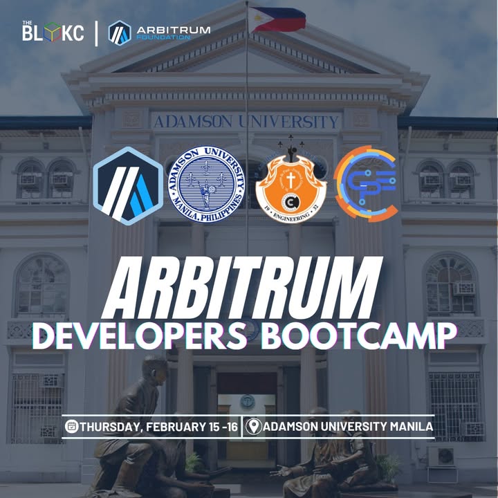 Arbitrum Developers Bootcamp Kicks Off at Adamson University